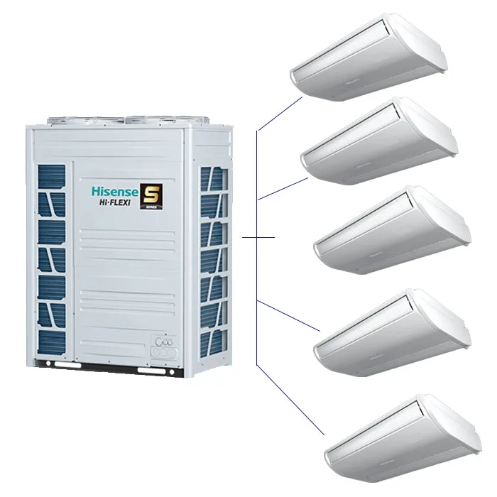 Hisense VRF Air Conditioner Unit VRF Central AC Vrv Vrf R410a Dc Inverter Outdoor Air Conditioner Hotel Office Building Use