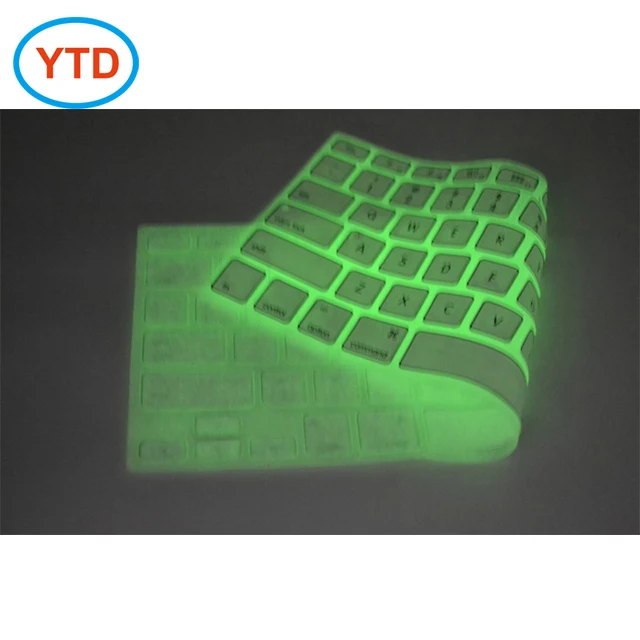 glow in the dark keyboard cover hp