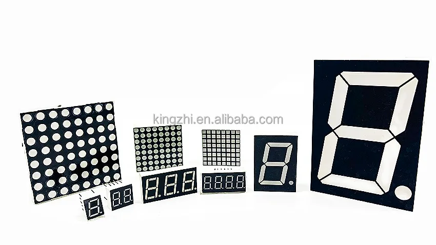 7 Segment Led Digital Display Electronic Component Digital Signage And ...