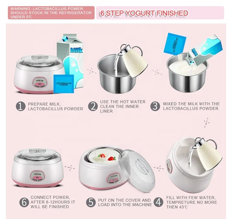 Небольшая цифровая японская машина для приготовления йогурта 220 В по низкой цене домашнего
