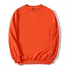 Sweat orange à col rond