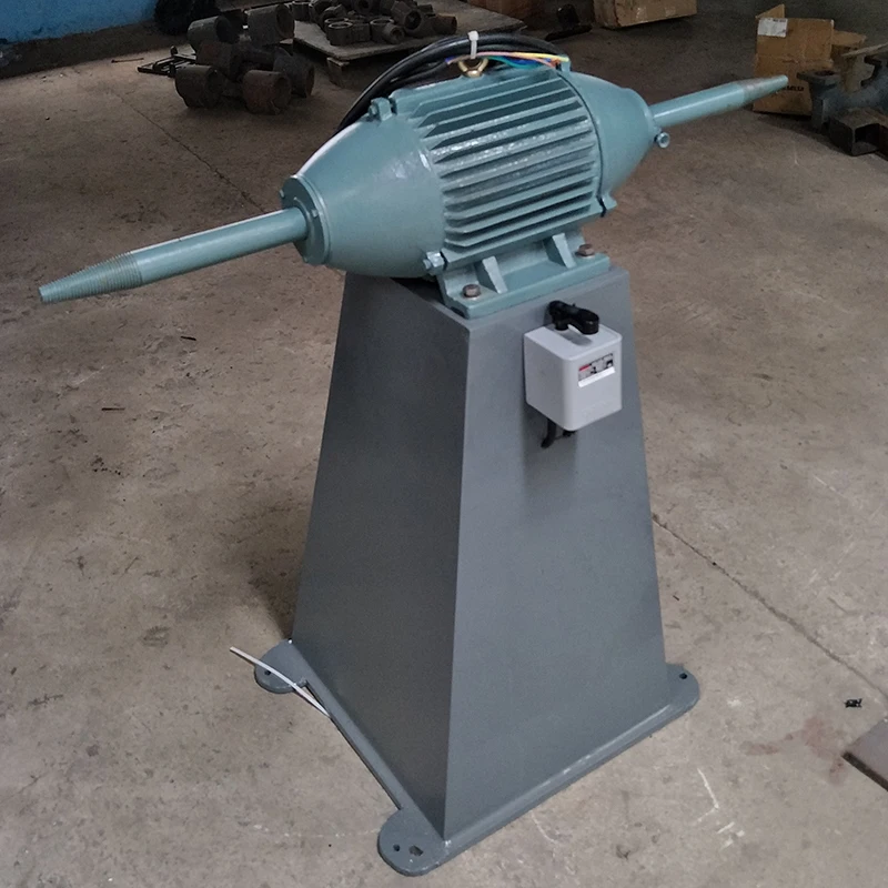 JUHUA Powerful Bench Buffer Polisher Bench Polishing Buffing Belt Grinder Machine