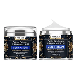 Premium Men's Anti-Wrinkle Face Cream with Retinol & Vitamin C Advanced Firming & Brightening Formula for Youthful Skin