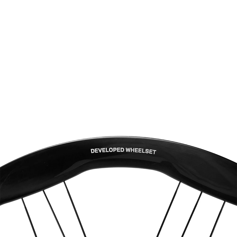 SANTOK 700C Wave Carbon Wheel Set Suitable for HG and XDR Freehub Tubeless Compatible
