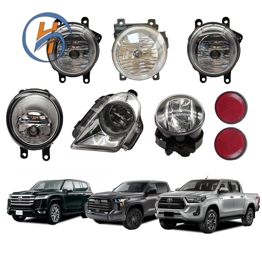 Rear Bumper Light Fog Light Front Bumper LED Assembly Front Light for Toyota Camry Corolla RAV 4 Crown Land Cruiser Prado Lexus
