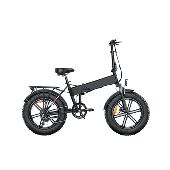 Hot Sale Foldable 48v13ah Battery Electric Mountain Bike for Adults 20* Fat Tire 45km/h Speed 21 Speed Gears Tube Battery