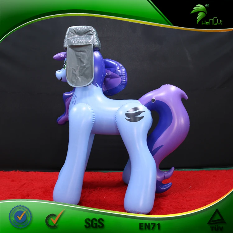 Inflatable Custom Horse Moon With Hat Inflatable Horse Sex Toy SPH Hongyi  Inflatable