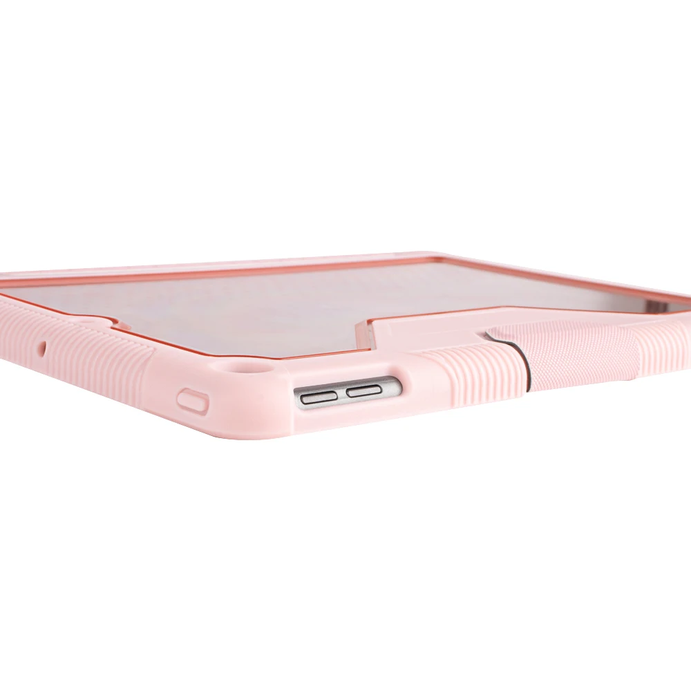 product custom slim design leather tablet case for ipad pro 11  129 2021 new manufacture smart cover shockproof tablet case-3