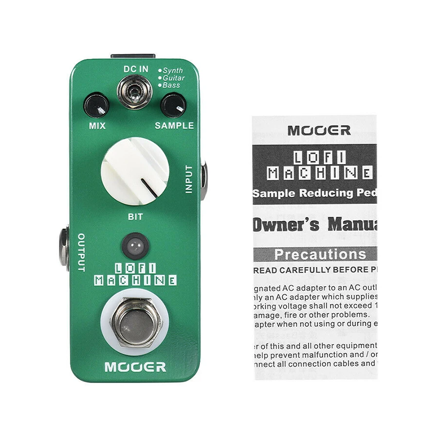 Mooer Lofi Machine - Accurate Downsampling for Guitars