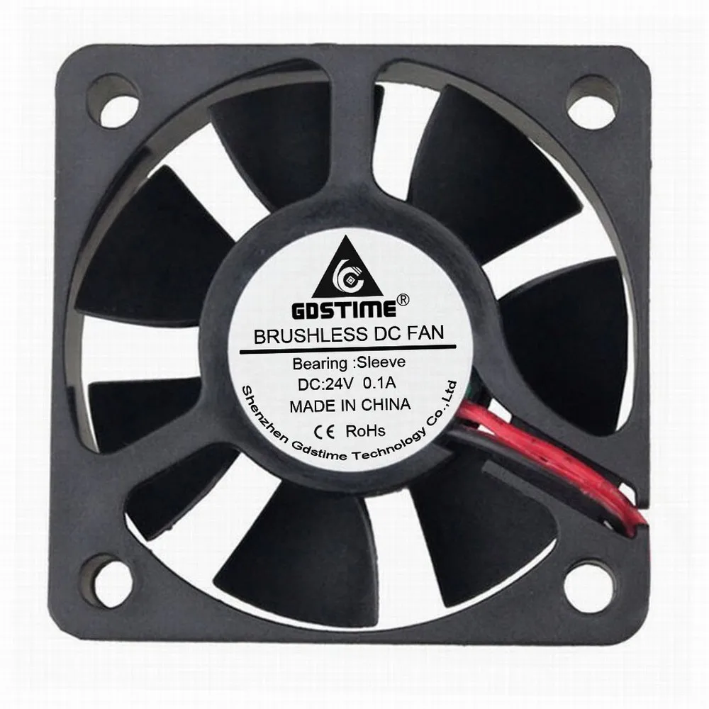 GDSTIME 5015 Small Powerful Case DC Brushless Axial Exhaust Cooling Fan 50mm 50x50x15mm 5v 12v 24v