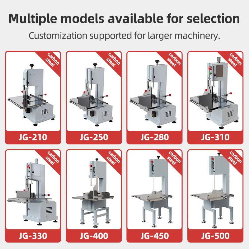 Commercial Kitchen Meat Bone Saw Automatic Meat Cutting Saw Butcher Boy Band Saw Machine for Meat