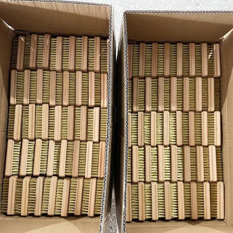 Spazzola Metallica Con Manico Legno - Per Rimuovere Ruggine, Vernice, Ossidi, Filo D'acciaio Ottonato - Foto 7