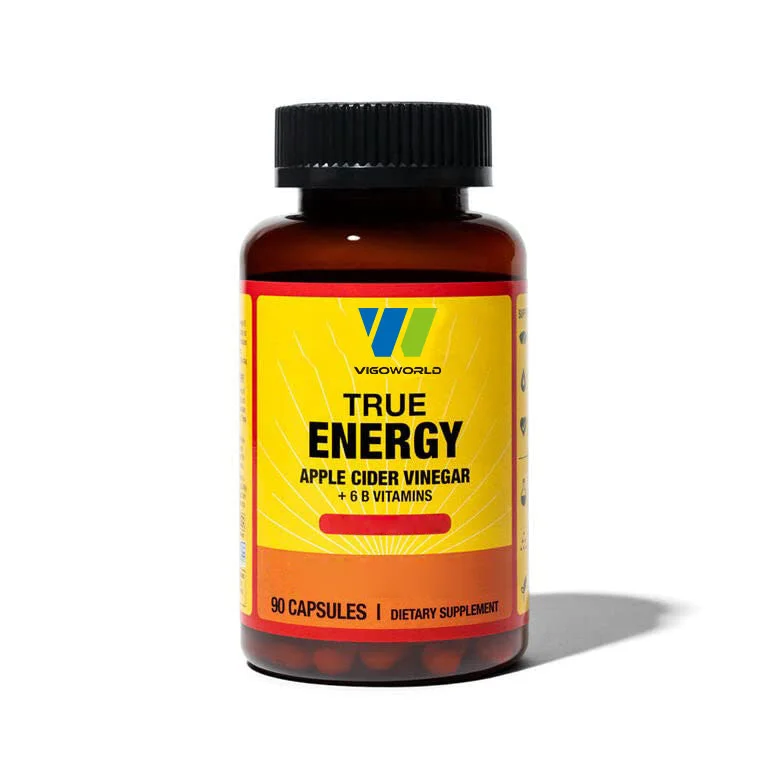Custom Apple Cider Vinegar Capsules Vegan Supplements True Energy