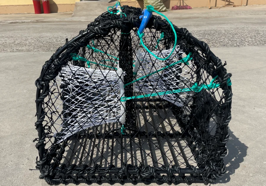 Crab/lobster/fish Trap Pvccoated Steel Wire Frame Crab Traps Factory