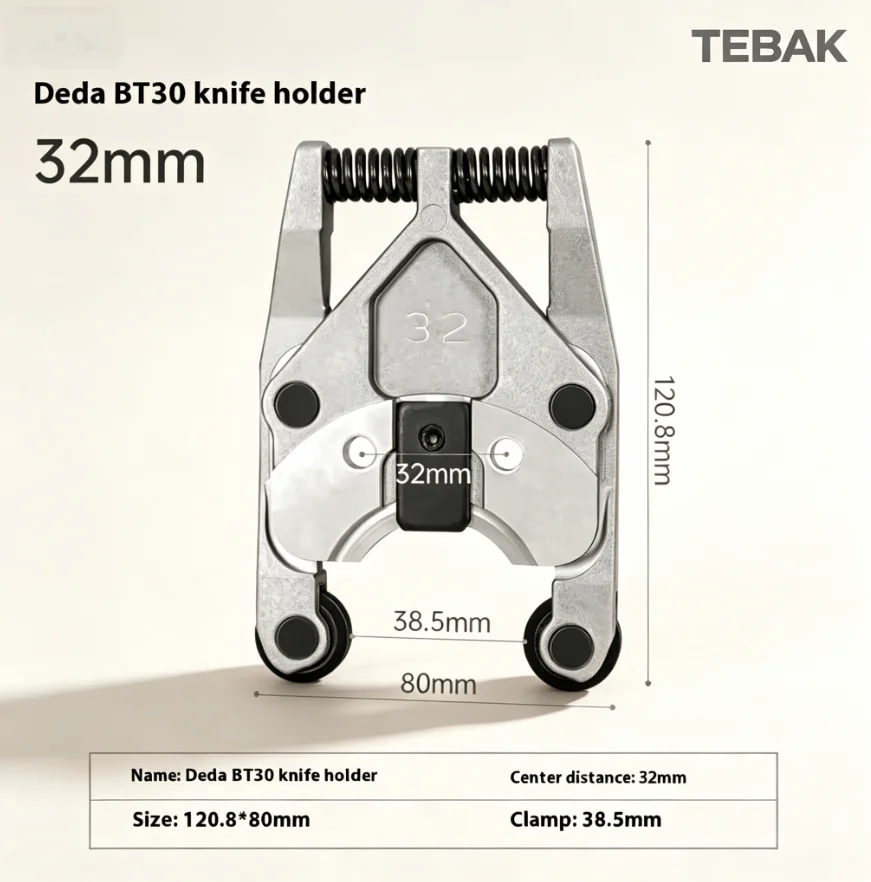 BT30 Spindle Tool Holder Chuck Fork 32MM ATC Automatic Tool Change Device CNC Milling Drilling Tapping Machine Tool Accessories