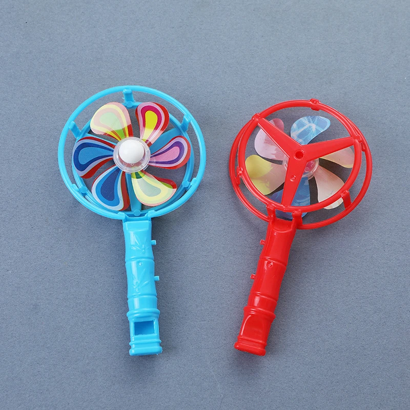 Лидер продаж оптовая продажа пластиковые мини-вертики для детей цветные свистки выдвиженческий подарок звуковые игрушки уличная ветряная мельница