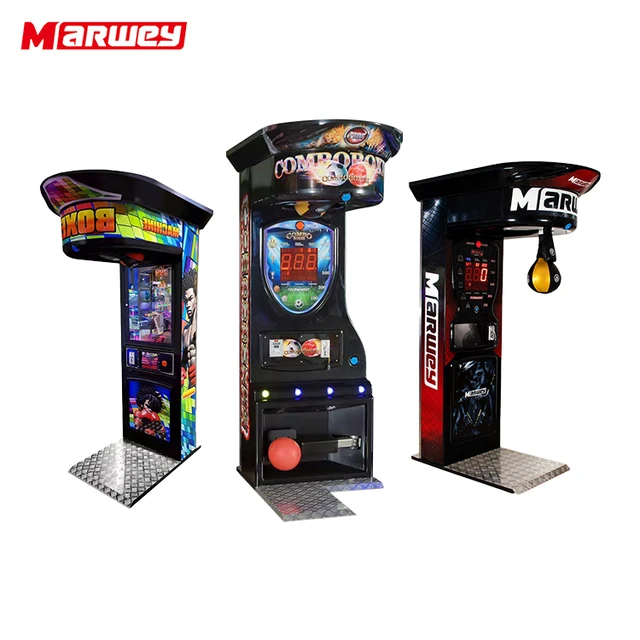 Coin Operated Amusement Park Electronic Ultra Boxing Machine