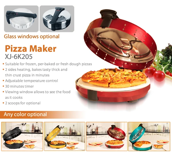 automatic pizza maker adjustable temperature control