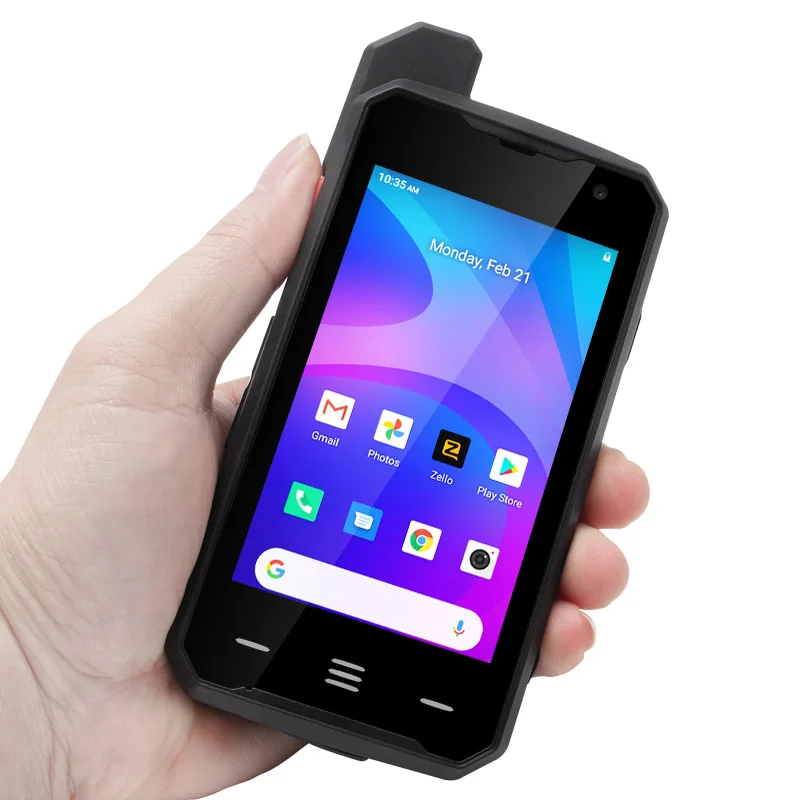 UNIWA F101 4 Inch Touch Screen IP65 Waterproof NFC POC Radio Walkie Talkie 4G Mobile Phones