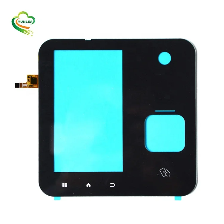 Custom Size 4.3" Access Control Cover Glass 4.3 5 6.5 7 Inch Capacitive Touch Panel