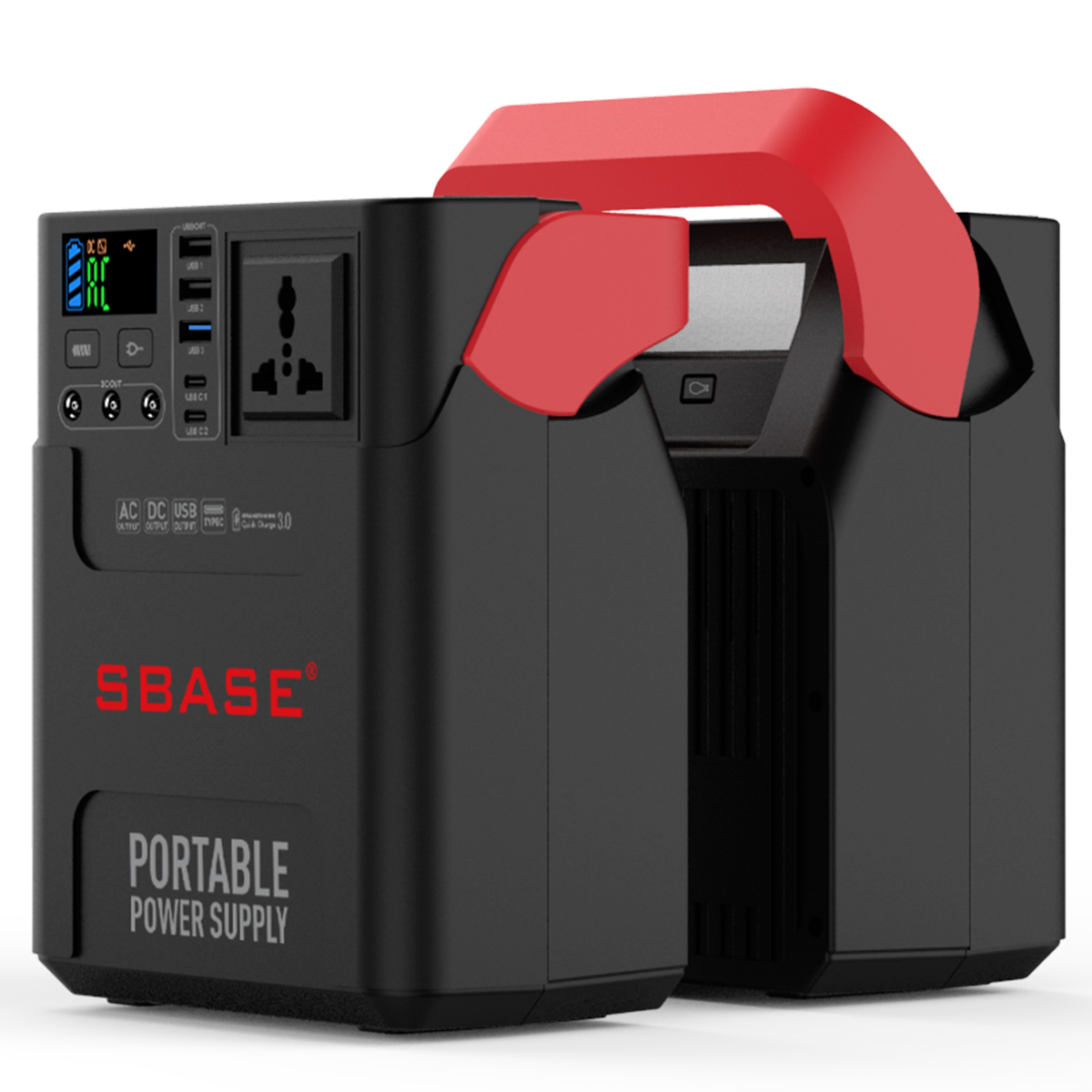 
 Переносной генератор мощности на солнечной батарее с розеткой переменного тока, 60000 Вт, 150 Вт, 2021 Вт · ч  