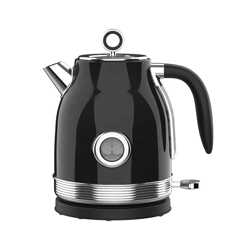 Jar Kettle Cream Color Stainless Steel Home Family Electric Kettle