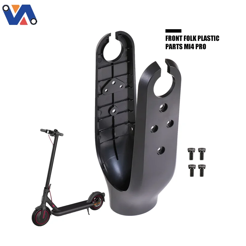 غطاء الشوكة الأمامية من بلاستيك إيميج جديد، غطاء الشوكة الأمامية للدراجة الكهربائية شاومي 4 برو، قطعة غيار إكسسوارات