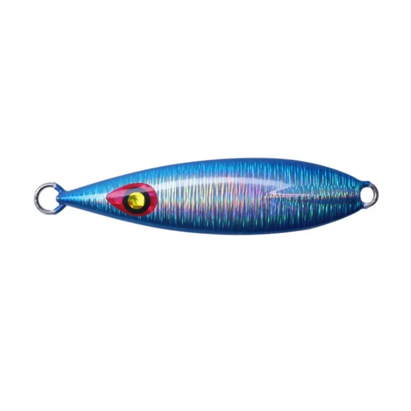 Lot De 5 Leurres De Pêche Jig Métal - Type Papillon - Pour Thon Et Poissons Prédateurs