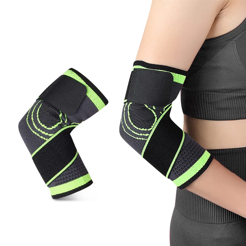 Sport Elbow Support Arm Compression Arthritis Relief Pain Weightlifting Brace US 