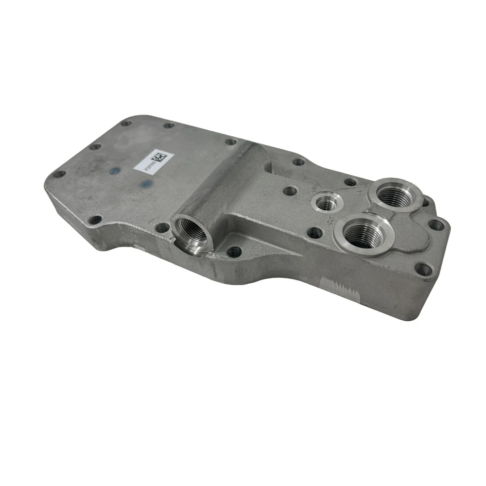 For 6D107 PC200-8 G3979393 Oli Cooler Cover High Performance Engine Parts 4