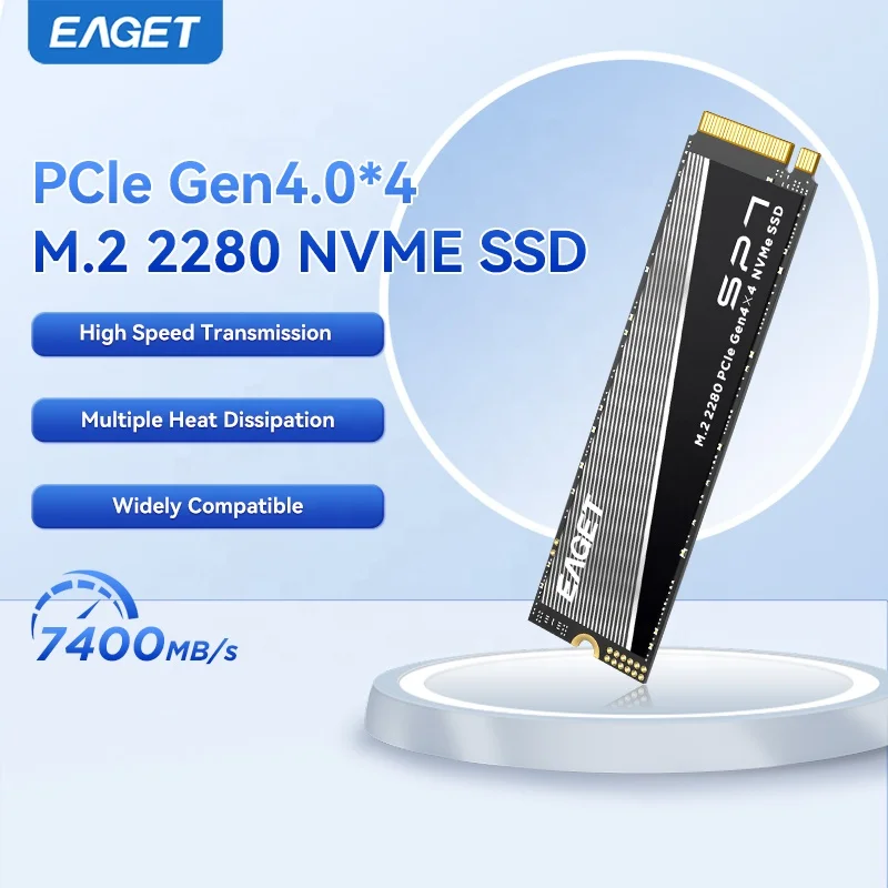 内蔵型SSD EAGET SP7 1TB M.2 2280 NVMe SSD EAGET SP7 SSD - 7400mb/s Pcie 4.0 M.2 Nvme Solid State Drive