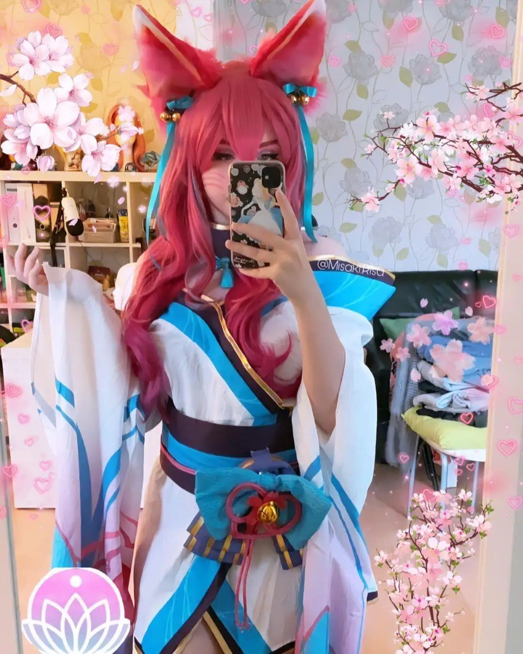 Ainizi Sentetik Peruk League Of Legends Ahri Ruhu Cicegi Cilt Gul Kirmizi Karisimli Mor Ve Mavi Cosplay Peruk Buy Ahri Spirit Blossom Cosplay Wigs League Of Legends Cosplay Wigs Ahri Cosplay Wigs Product