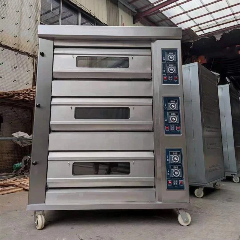 commercial gas electric 1/2/3 layers oven