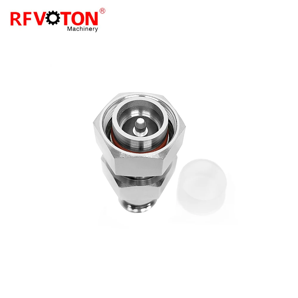 RF coaxial connector adapters 4.3/10 male to N female converter connector adaptor mini din plug to N jack details