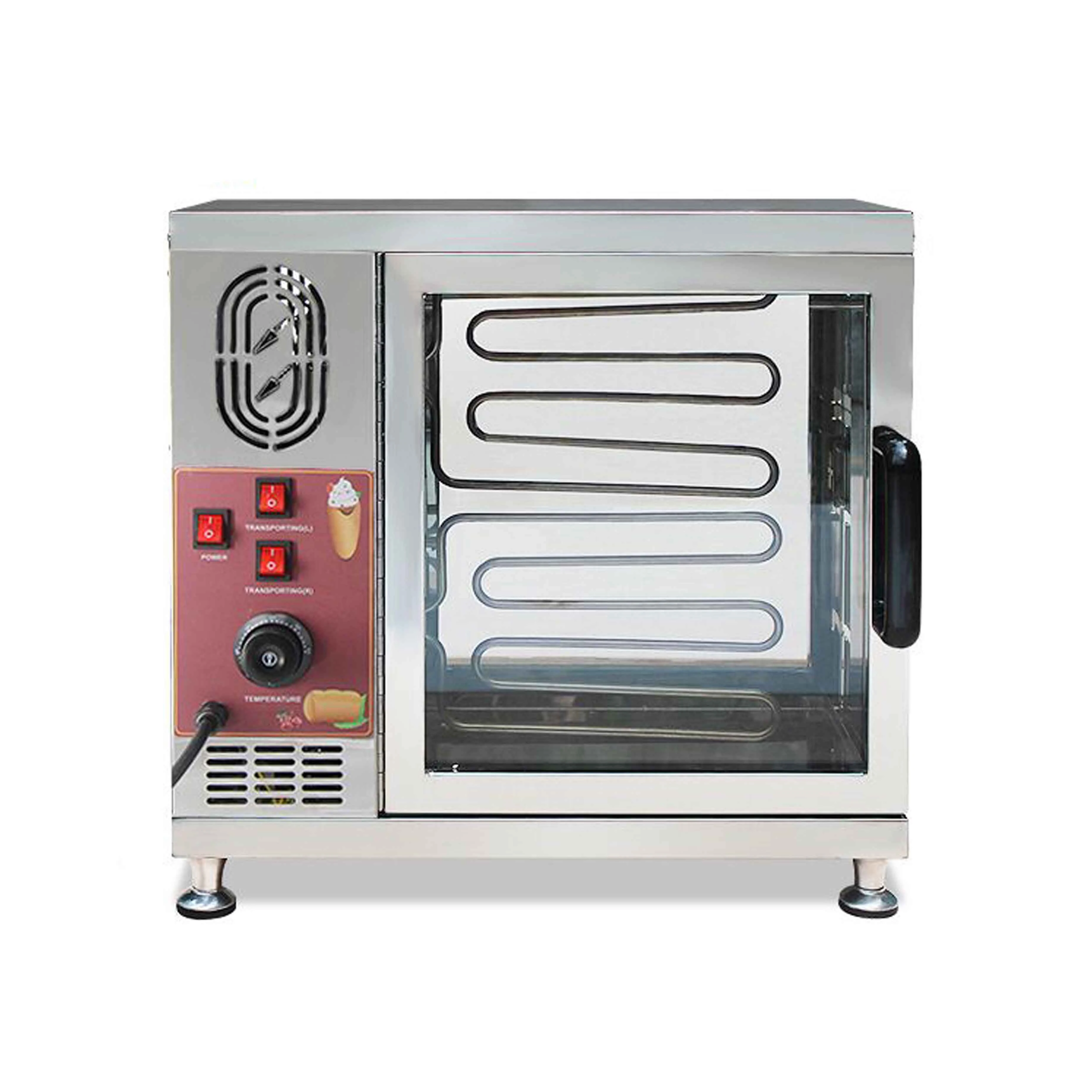 Электрическая роликовая машина Kurtos Kalacs из нержавеющей стали, 8 роликов