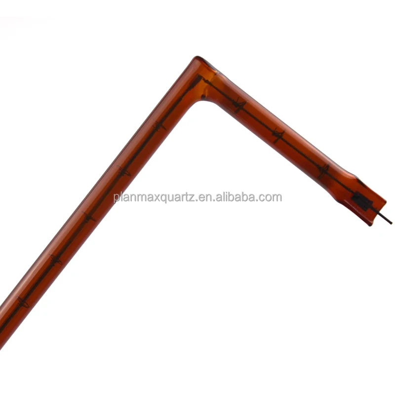 200 Watt 175watts R7 Quartz Glass Ir Tungsten Halogen Heater Ruby Infrared Lamp