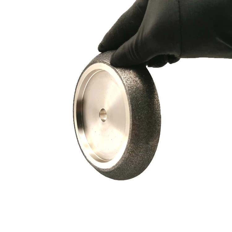 Meule Diamant CBN Grain 240 - Pour Affûter Outils HSS - Diamètre 15.2 Cm, épaisseur 2.5 Cm, Arbre 1.27 Cm