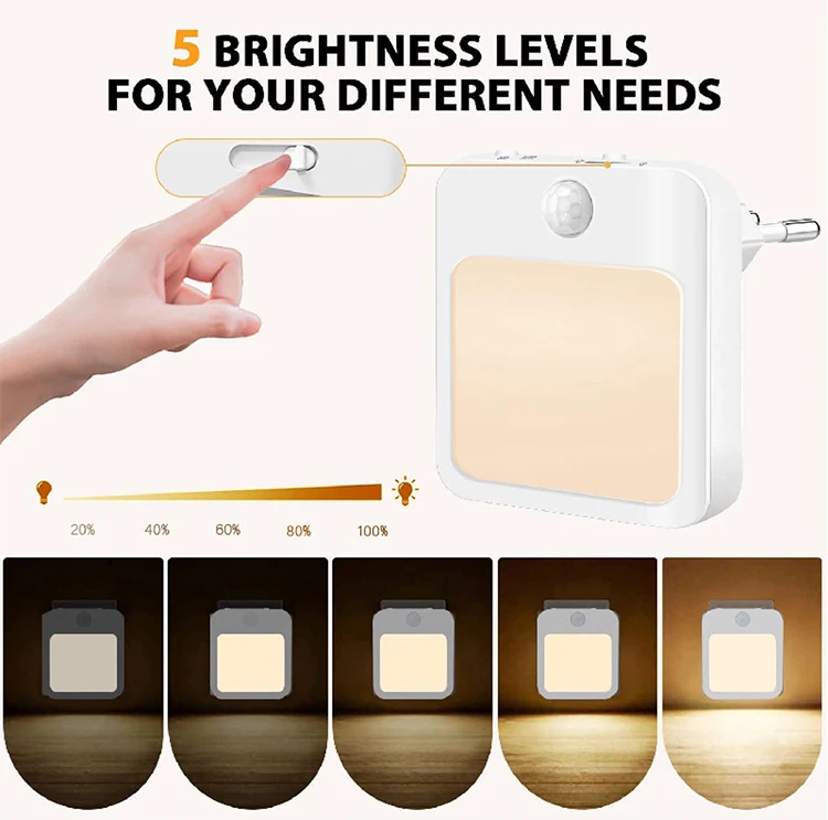 us plug in dusk to dawn sensor wall nights lamp square for bedroom hallway stairs corridor 110v 220v-38