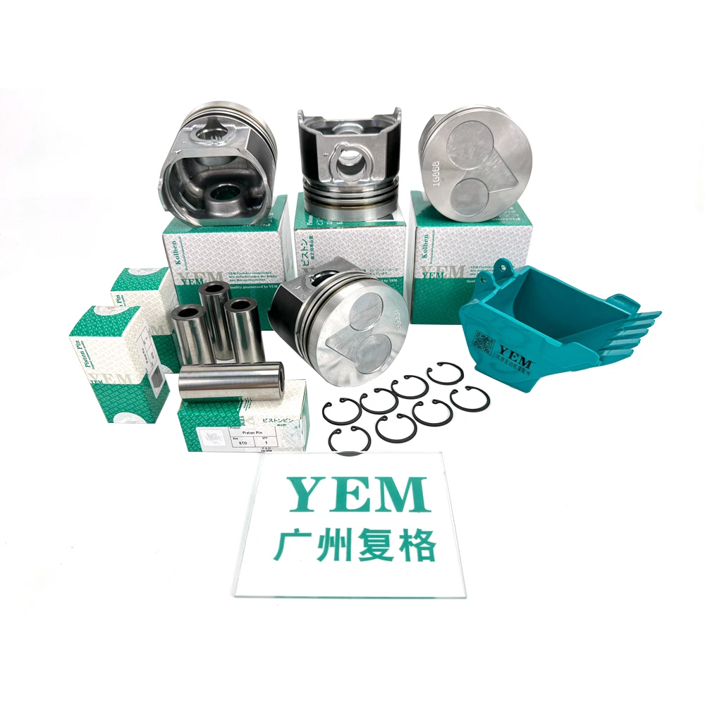 For Kubota V2403 1G868-21112 Piston and Pin Engine Parts Overhaul Kit