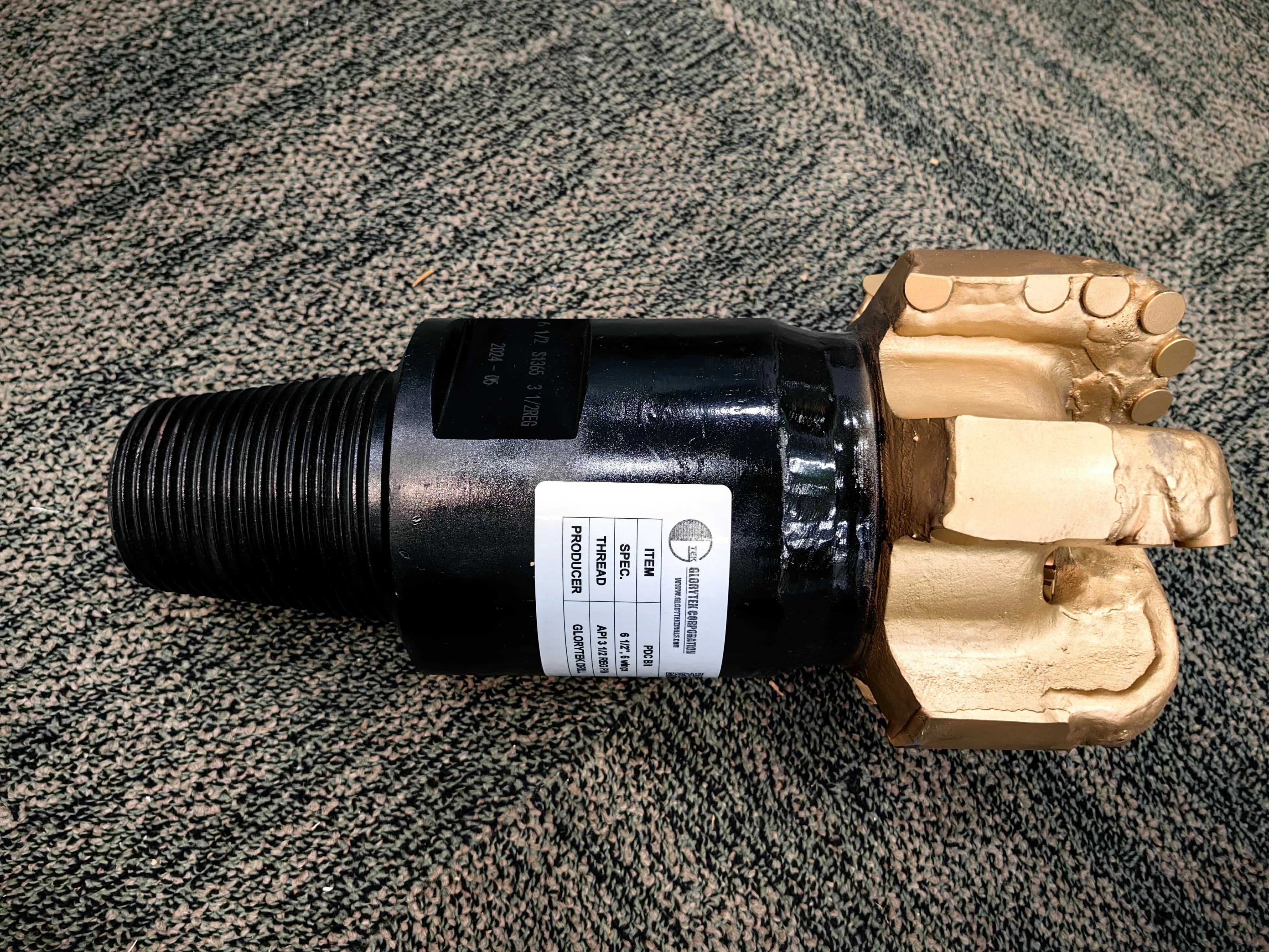 PDC Bit 6 1/2" PDC Drilling Bit Geothermal Well Drilling Tools Price