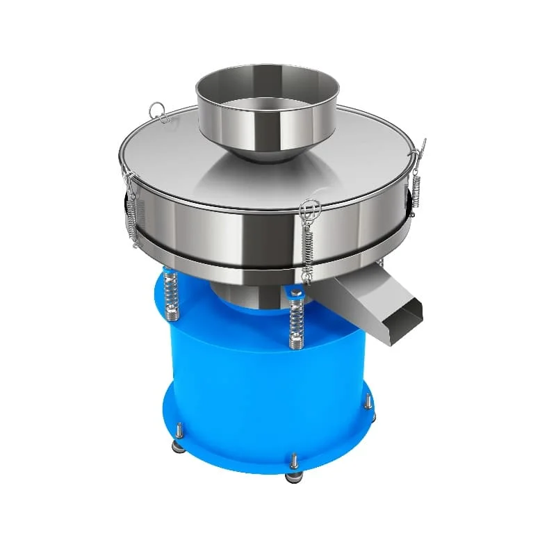600mm Vibrating Flour Sift Machine Automatic Vibrating Grading Screening Soybean Milk Sieve Rice Sieve Machine for Food Industry