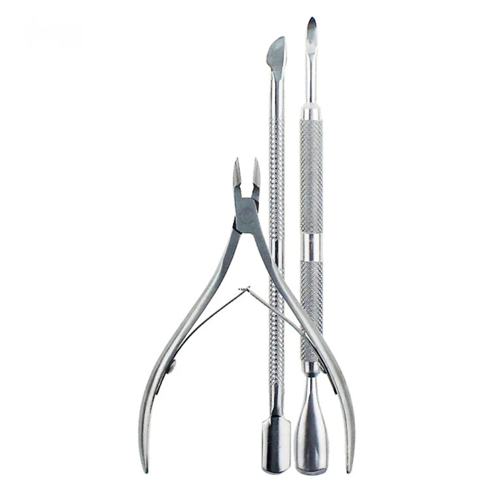 High Quality Cuticle Nippers And Cuticle Pusher Manicure Tools Set