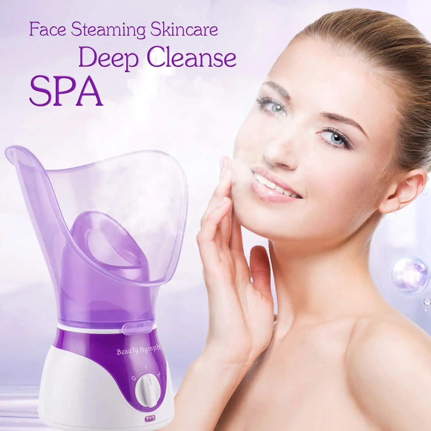 High Quality Beauty Nymph Spa Sprayer Home Face Steaming Skincare Deep Cleanse Pores And Extract 