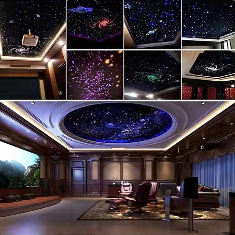 Acoustic Suspended Ceiling Star Digital Printing Polyester Ceiling PET Fiber Acoustic Panel Acoustic Wall and Ceiling Board