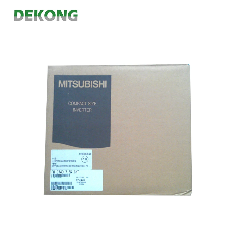 1PC Used Mitsubishi Inverter FR-D740-7.5K-CHT 7.5KW 380V