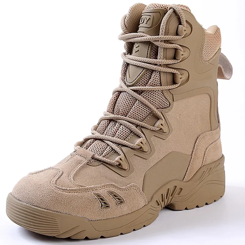 Breathable Durable Tactical Shoes Mens Boot