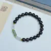 single circle bracelet chalcedony
