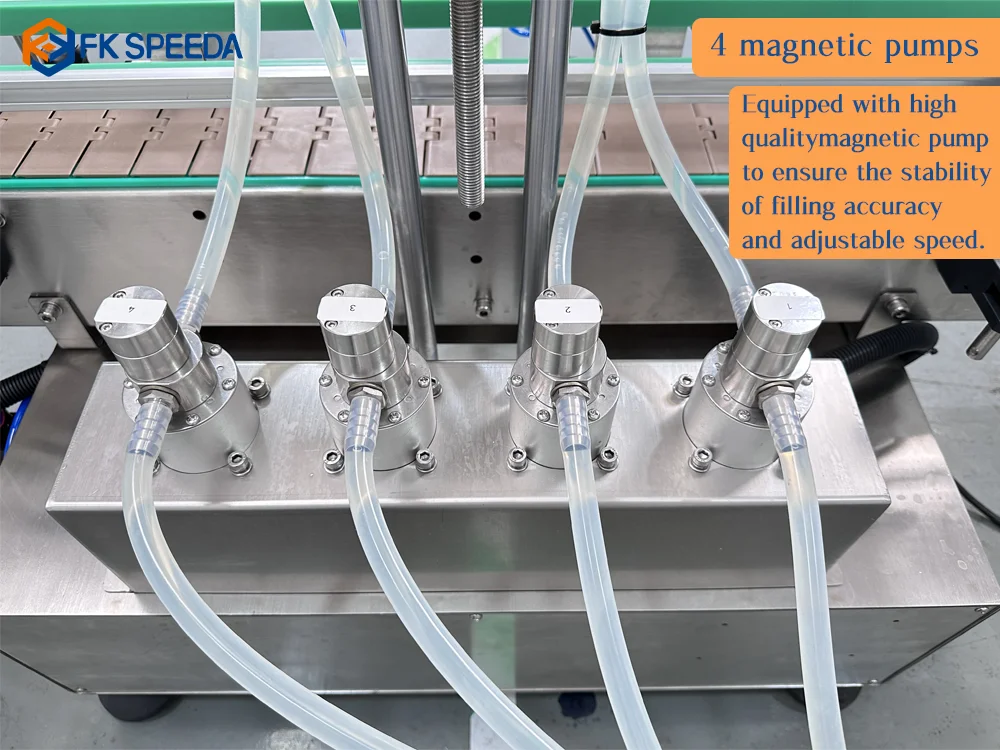 Bottle Vial Filling and Labeling Production Line Vial Capping Filling and Sealing Line Unit