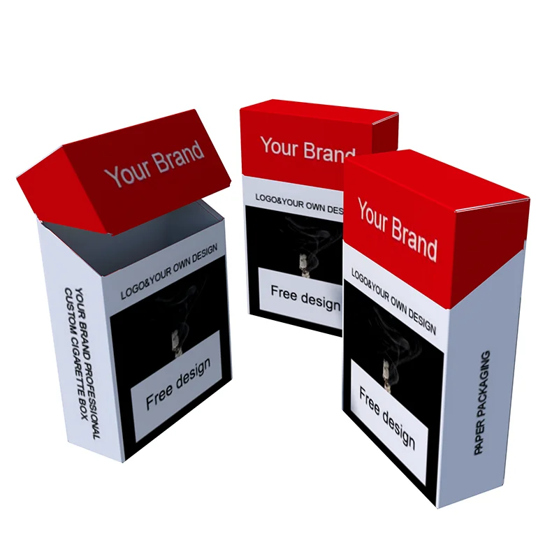 Wholesale Factory Price Cigarettes Case Printing Box 250gsm Cardboard