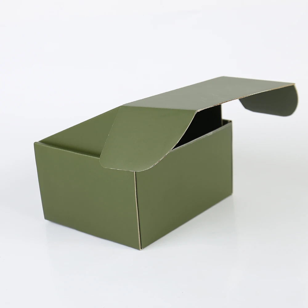 Scatole personalizzate in cartone ondulato ecologiche all’ingrosso, biodegradabili, con stampa a caldo e goffratura per confezioni regalo e spedizioni